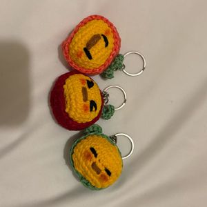 Crochet Chick Keychains