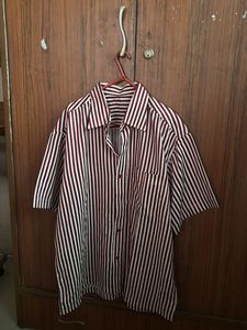 Striped Short Sleeve Shirt