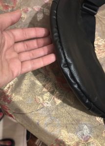 black waist bag