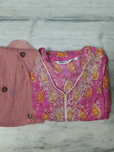 Pink Biba Kurti
