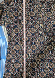 Boho Block Print Kurta Top