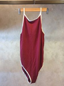 Shein Red & White Swimsuit (M)