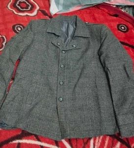 Vintage Plaid Blazer