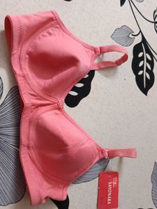 Comfortable Pink Bra
