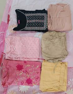 less used 3  Kurta Set