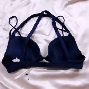 Navy Blue Bra