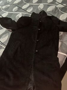 Elegant Black Overcoat