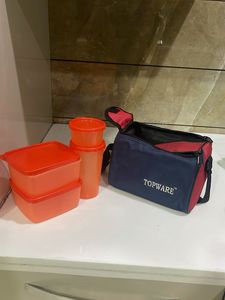 Insulated Lunch Bag with Containers