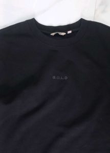 B.O.L.D Black Crewneck Sweatshirt