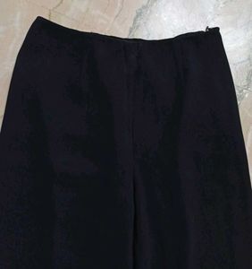 Premium Carlisle Black Crepe Georgette Trousers