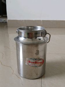 KITCHENWARE Stainless Steel milk can keetali Stee