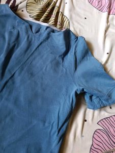 Blue Casual T-Shirt