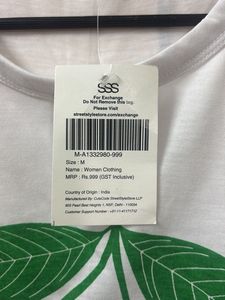 White Cherry Graphic T-Shirt