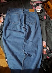 Light Wash Wide Leg Jeans