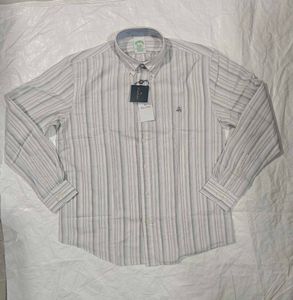 Men's Classic Striped Button-Down Shirt