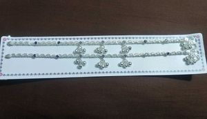 Silver Anklets with Bells