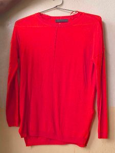 Marks & Spencer Red Knit Top
