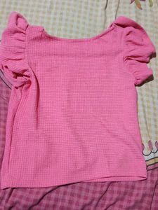 pink cute top