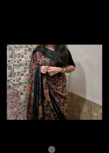floral ready to wear saree