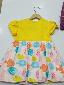 Disney Fish Print Dress with Bolero Jacket combo