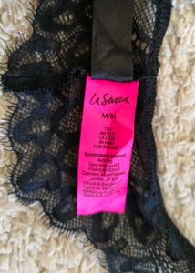 🖤 La Senza Lace Triangle Bralette