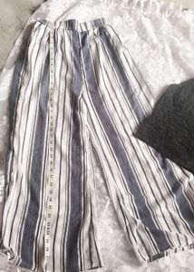 Striped Casual Pants With Beautiful Top