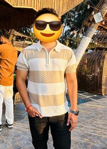Powerlook Classic Striped Polo Shirt