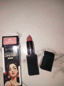 Pilgrim Matte Me Up Lipstick - Nude Kiss