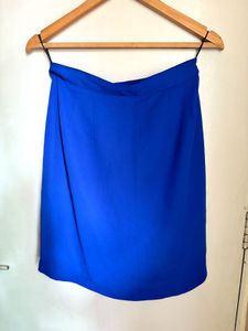 Beautiful Royal Blue Mini Skirt