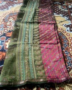 Vintage Silk Blend Saree