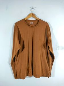 Brown Full Sleeve Tshirt (Womens)