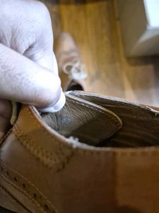 Tan Brogue Shoes For Men