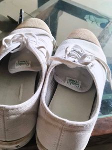 White Canvas Sneakers