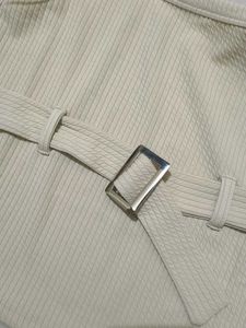Ribbed Belted Camisole Top