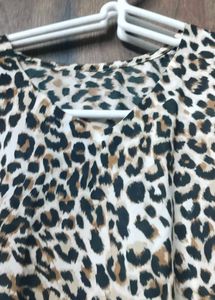 Leopard Print kurti