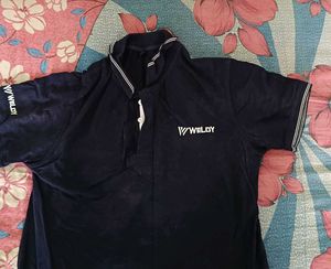 Men's Navy Blue Weldy Polo Shirt