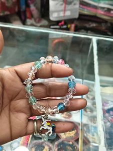 Beaded Charm Bracelet 4 piece Set