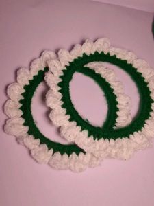 ✨Handmade Crochet Bangles 🧶
