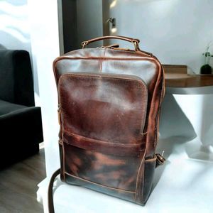 Leather Backpack - Stylish and Durable