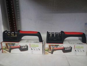 2 Pieces Three Stage Knife Sharpener
