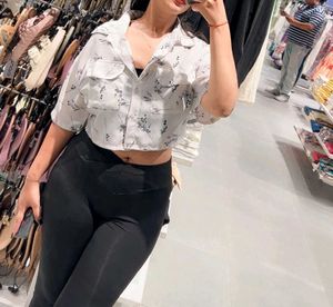 Stylish Cropped Shirt