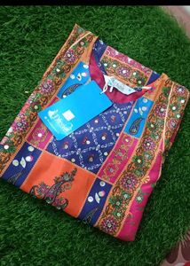 New Vibrant Ethnic Kurta Set with Dupatta