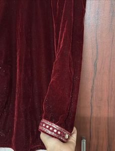 Elegant Velvet Kurta