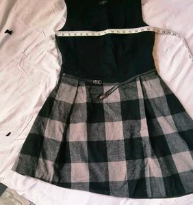 Very Warm Woolen Winter Korean Midi Dress