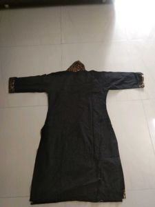 Chic Leopard Print Scarf kurti