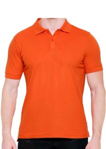 Orange Polo T-Shirt by INKKA