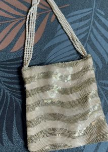 sequin pouch