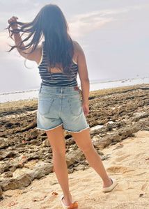 Striped Crop Tank Top