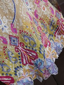 Beautiful Lace Printed Kurta Set with Dupatta