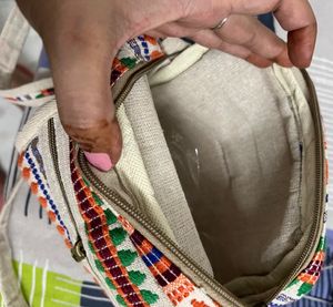 Pure Hemp Colourful Sling Bag